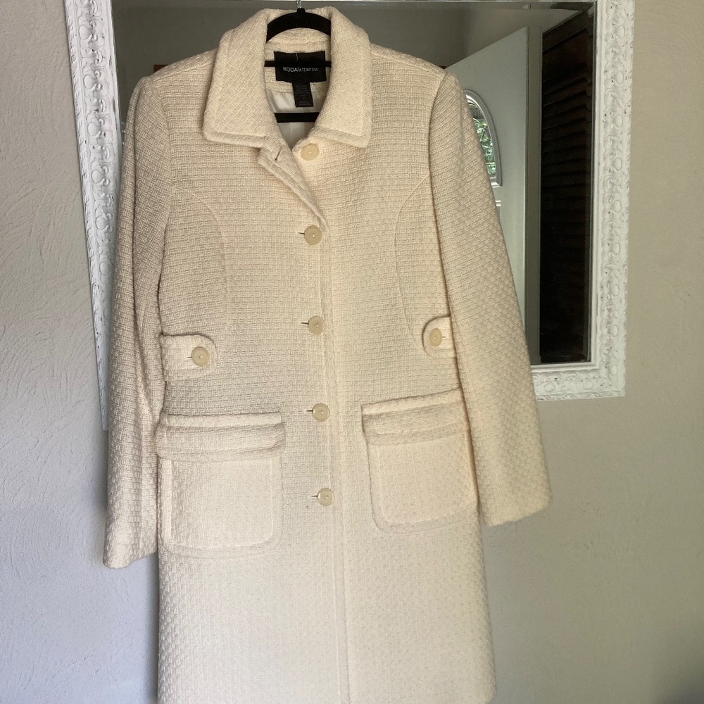 Moda International wool coat 8 tall